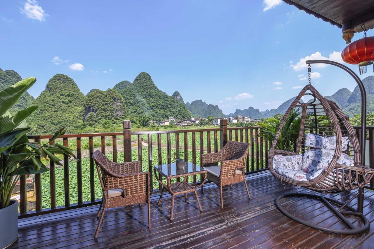Yangshuo Tea Cozy--One Way Free Pick Up From Airport Or Ts 4 Nights Guest House Luaran gambar