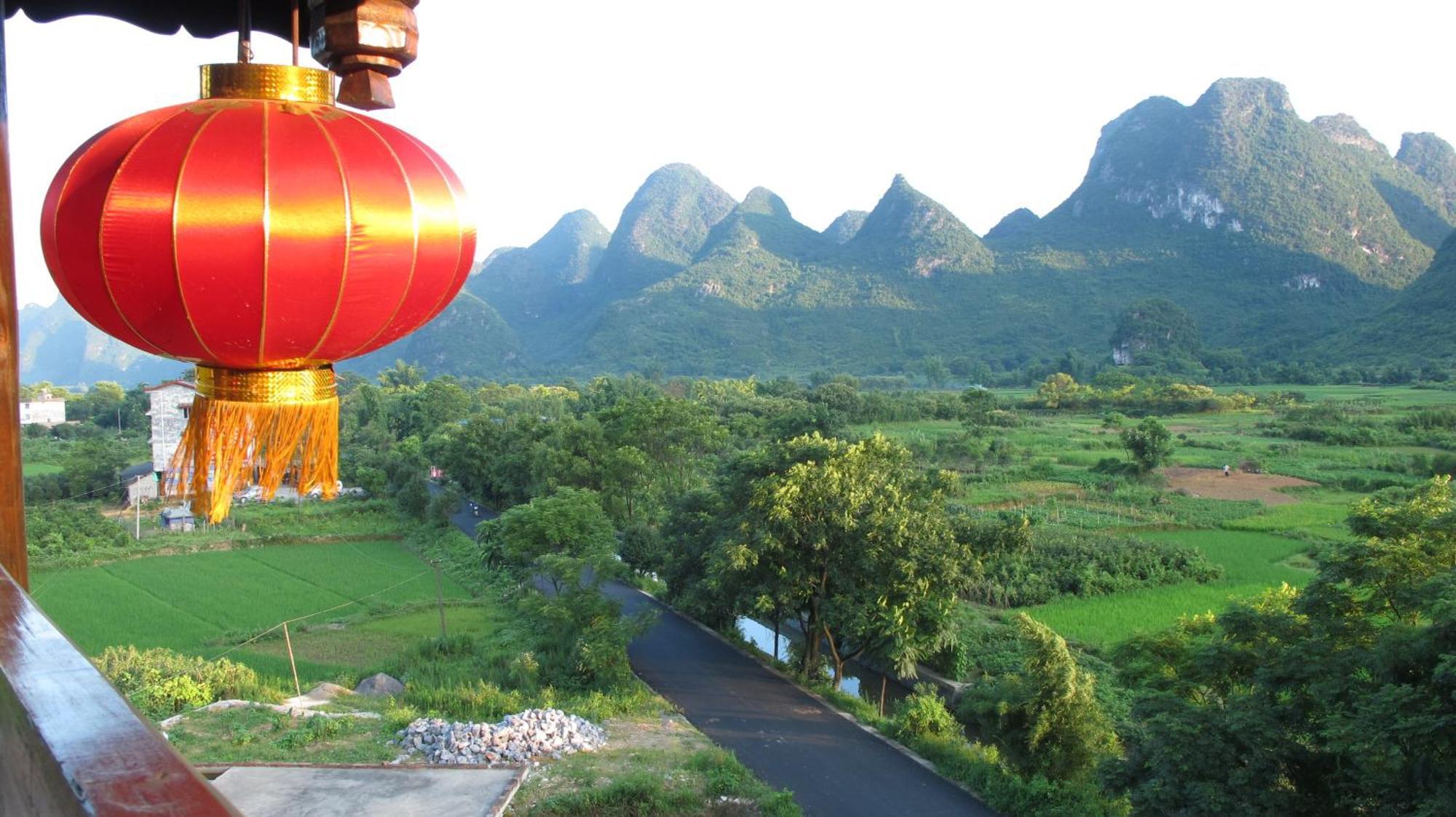 Yangshuo Tea Cozy--One Way Free Pick Up From Airport Or Ts 4 Nights Guest House Luaran gambar