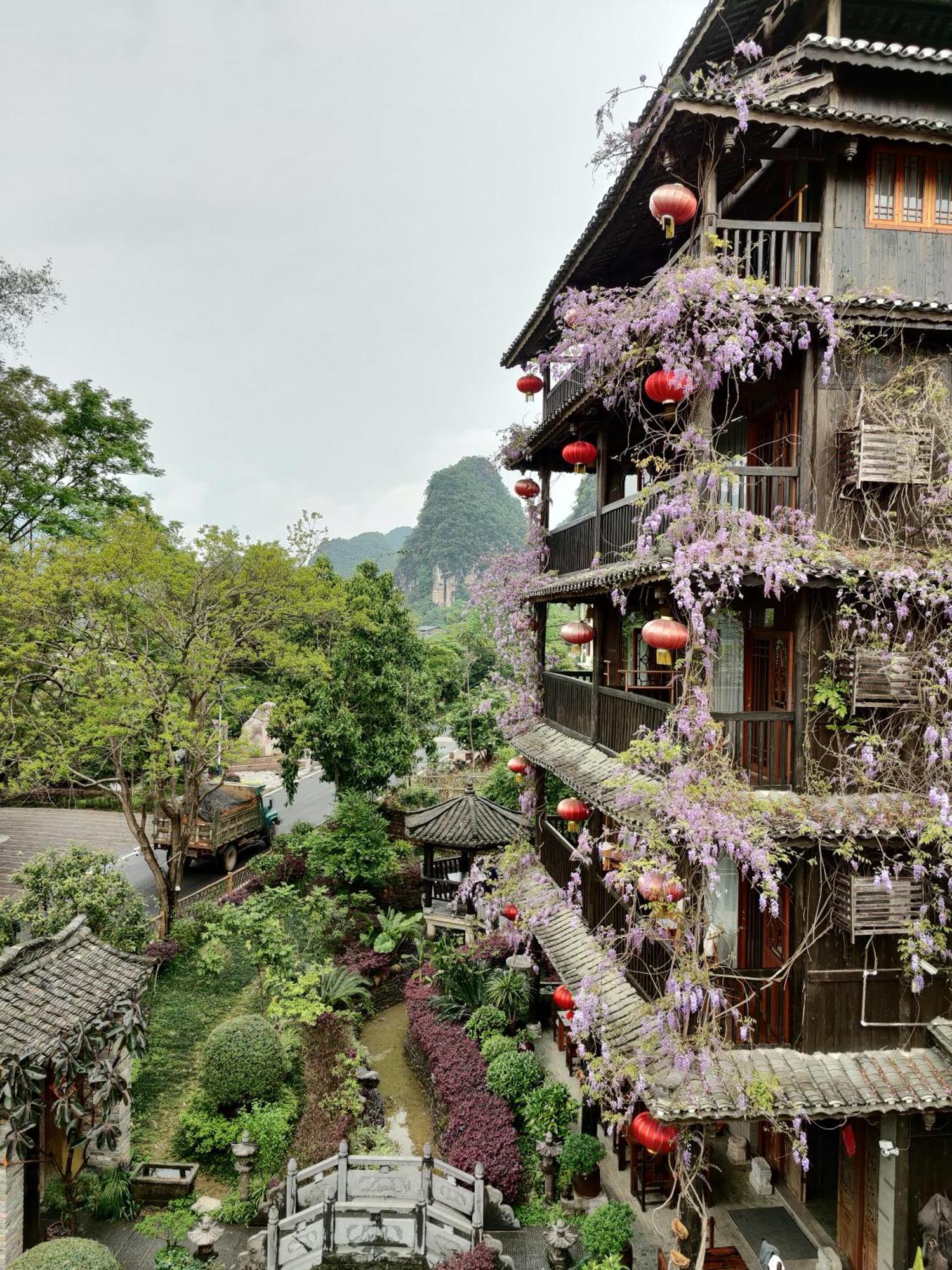 Yangshuo Tea Cozy--One Way Free Pick Up From Airport Or Ts 4 Nights Guest House Luaran gambar
